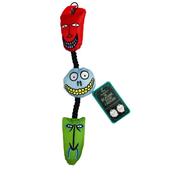 Disney Nightmare Before Christmas Lock Shock Barrel Dog Toy